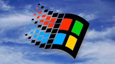 Windows 95 en nubes