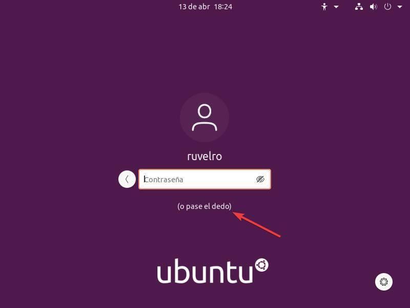 Huella en Ubuntu Linux - 7