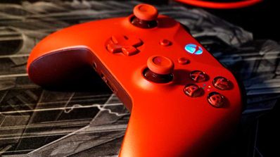 Mando Xbox rojo