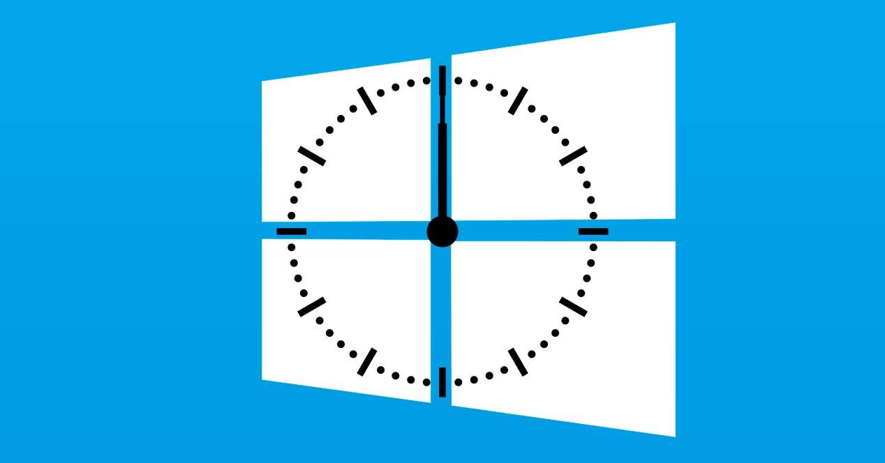 Reloj en Windows
