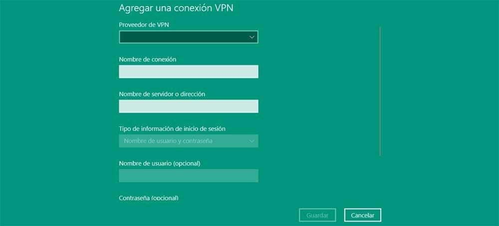 VPN Windows 10