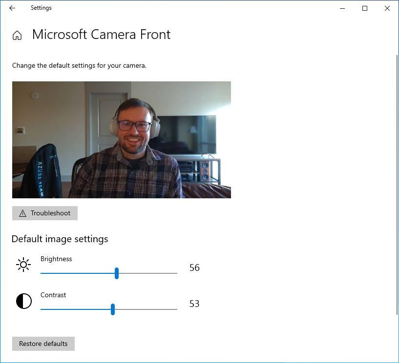 Windows 10 Build 21354 - Webcam 2