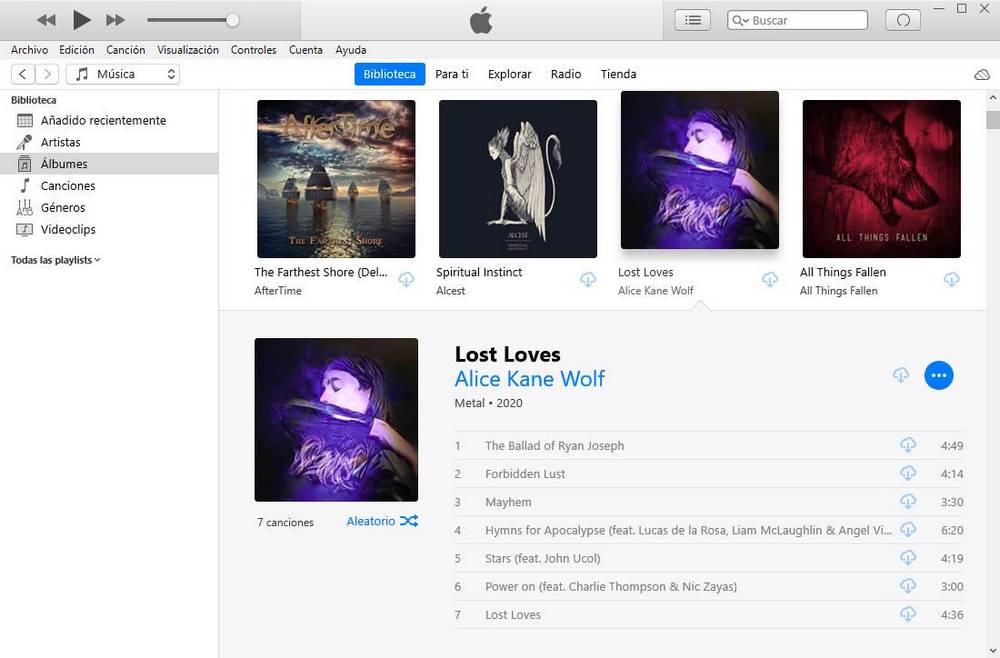 Apple Music sv iTunes