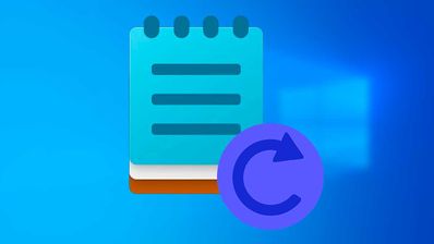 Bloc Notas Update W10