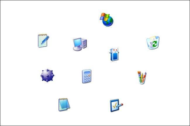 Ikoner för Windows XP