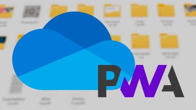 PWA OneDrive W10