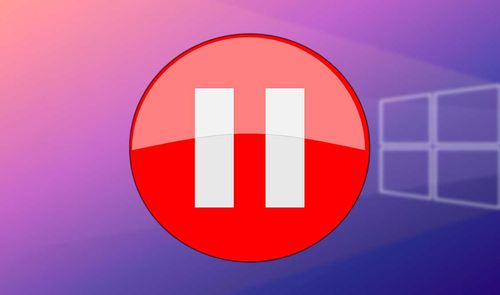 Pausa Windows 10