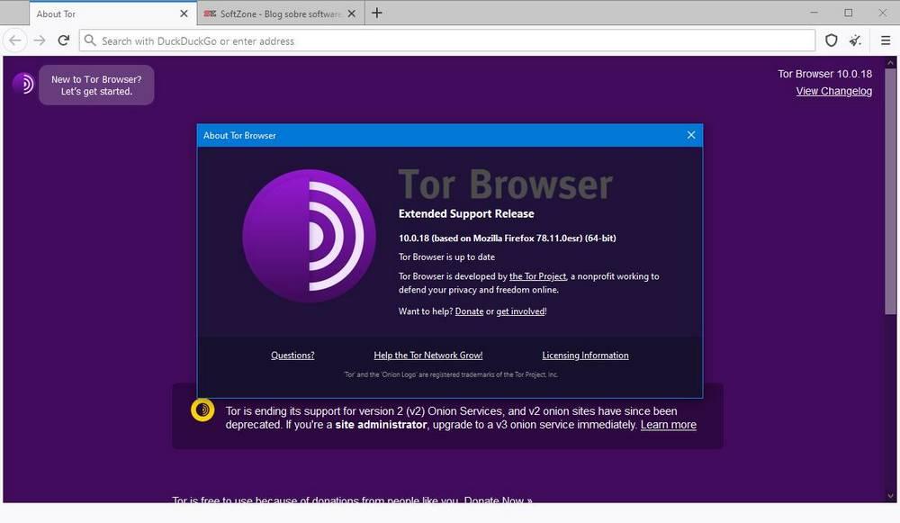Tor Browser 10.0.18