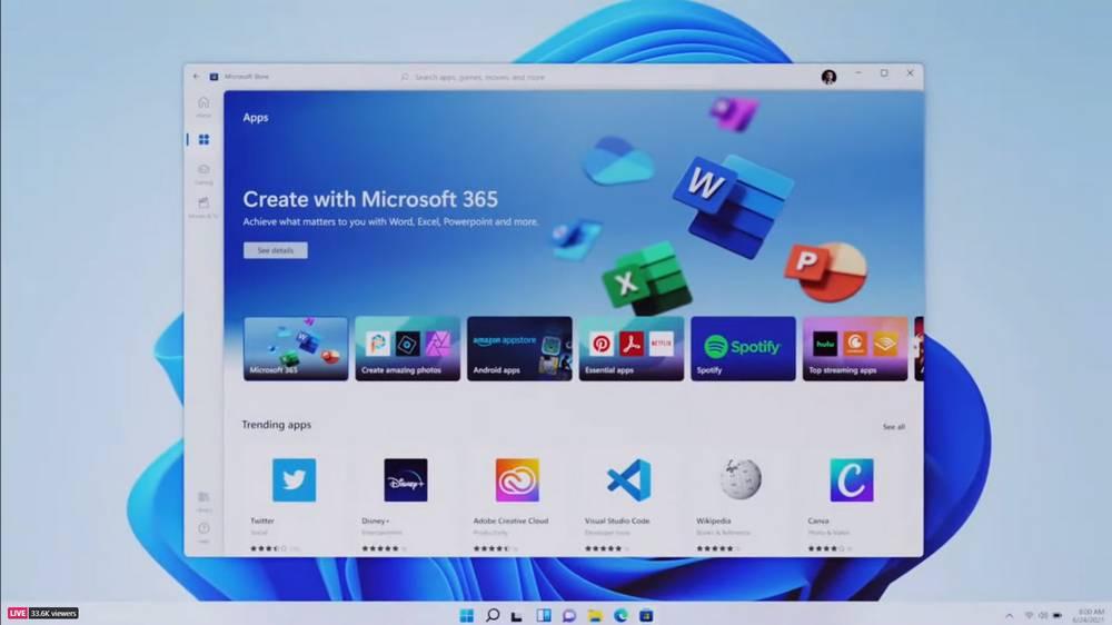 Windows 11 - Nueva MS Store