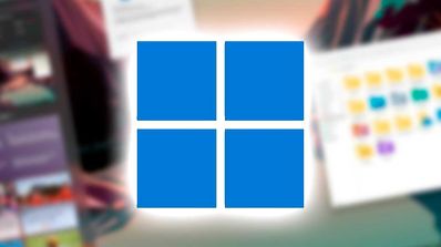 Windows 11 cuadrados azules