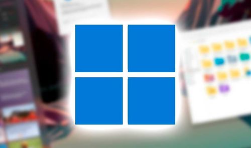 Windows 11 cuadrados azules