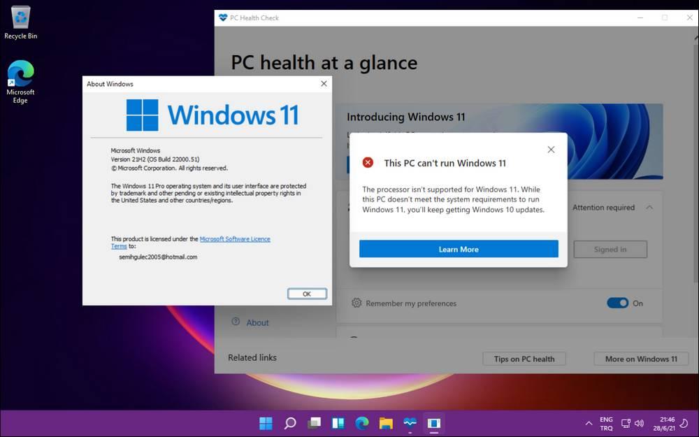Windows 11 error Windows 11
