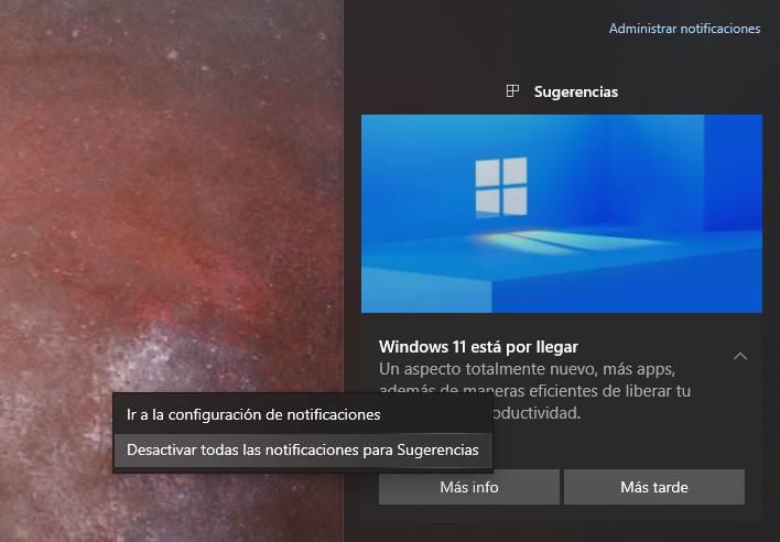 Desactivar publicidad Windows 11