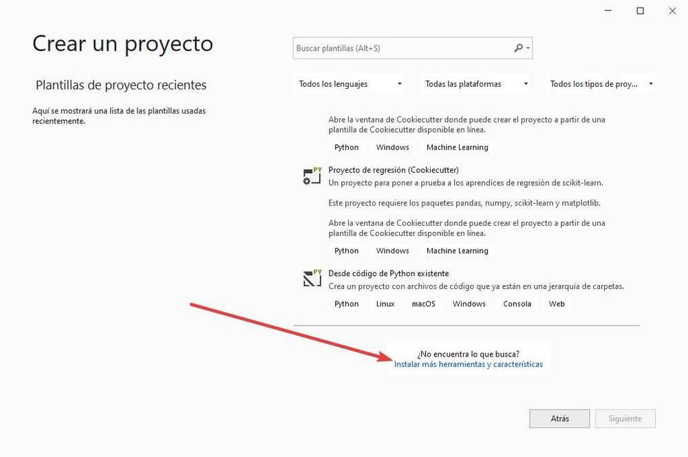 Descargar instalar Visual Studio - 10