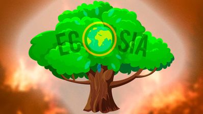 Ecosia Plantar árbol
