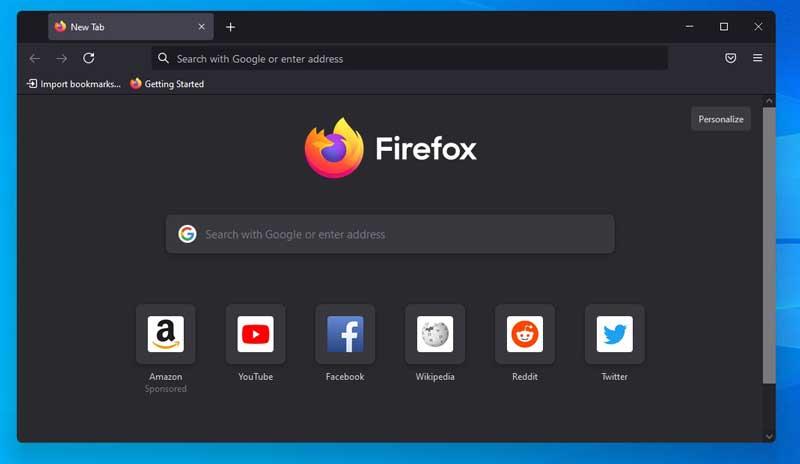 Firefox en Windows 11