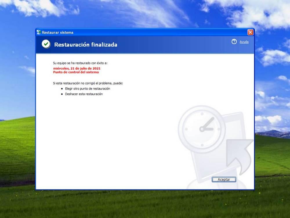 Restaurar Windows XP estado anterior - 6