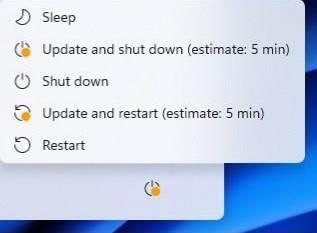 Tiempo instalar actualizaciones Windows