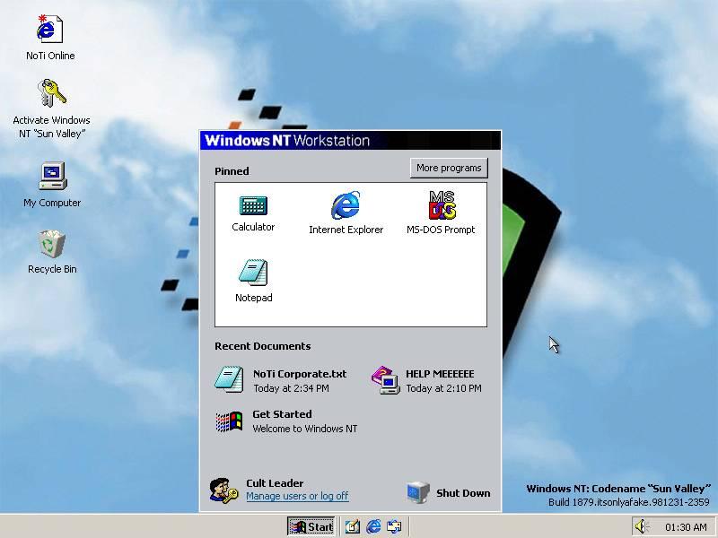 Windows 11 en 1998