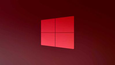 Windows rojo peligro