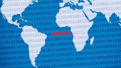 Ataque informático hacked