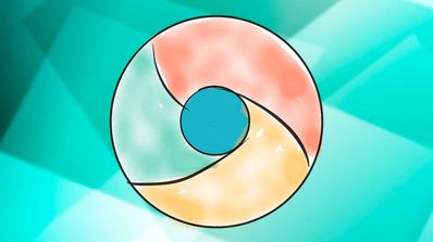Chrome colores abstractos