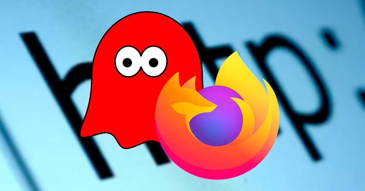 Fantasma Firefox HTTP