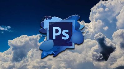 photoshop nubes