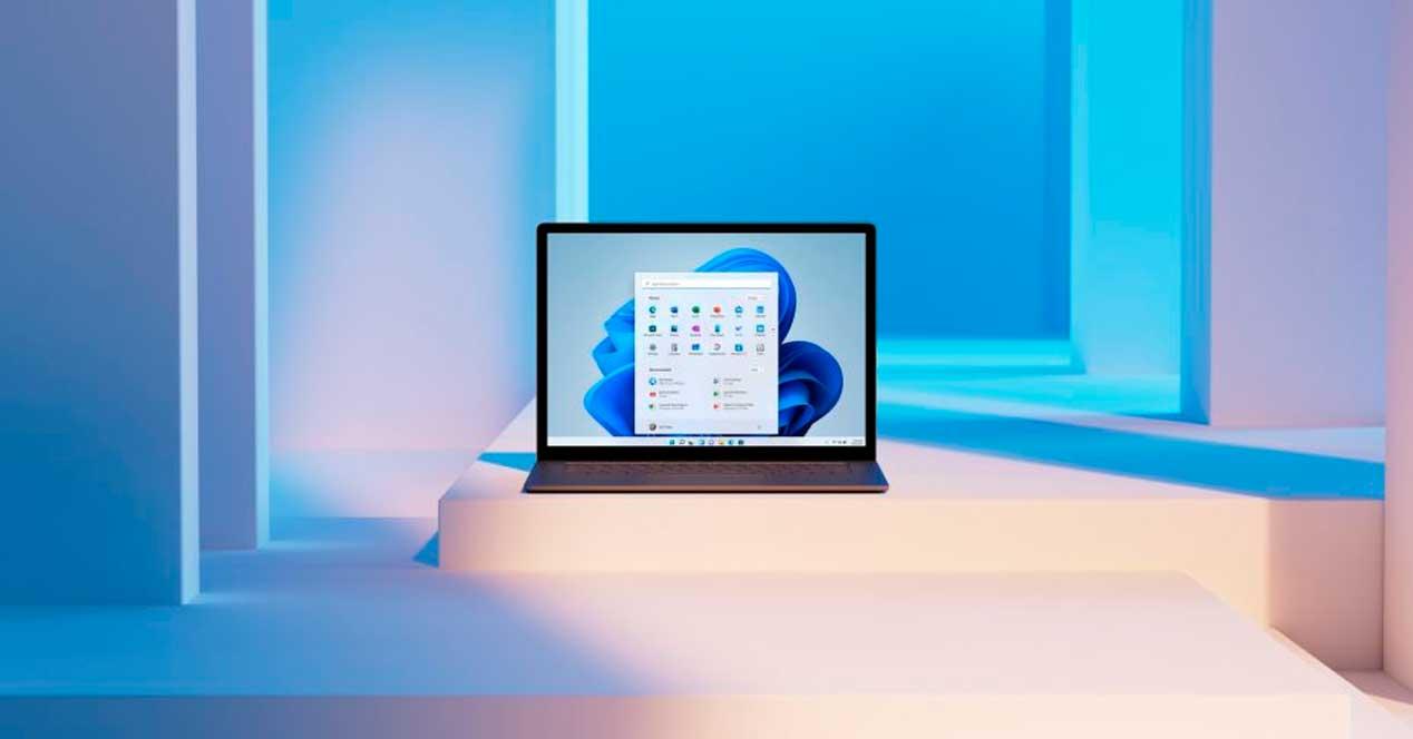 Windows 11 en portátil