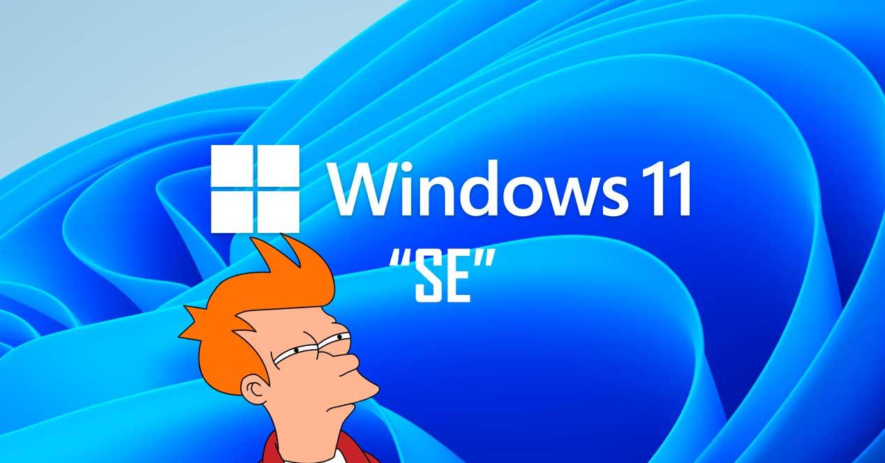 Sospechoso Windows 11 SE