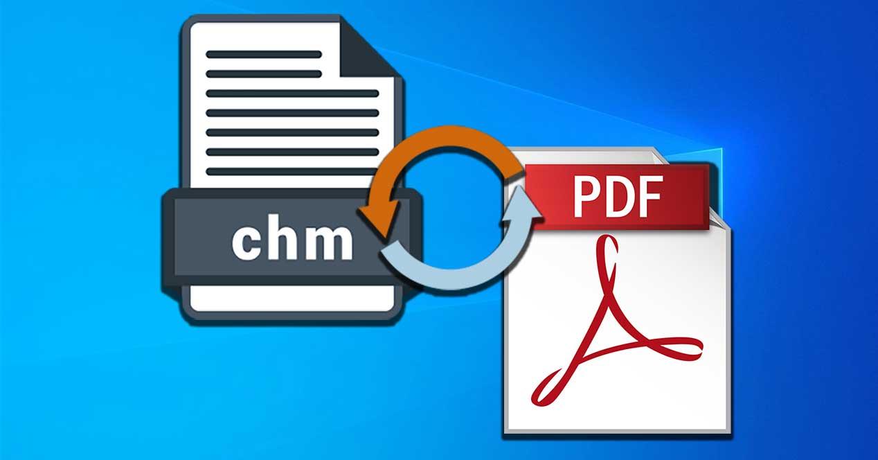 Cómo Convertir archivos CHM a PDF en Windows
