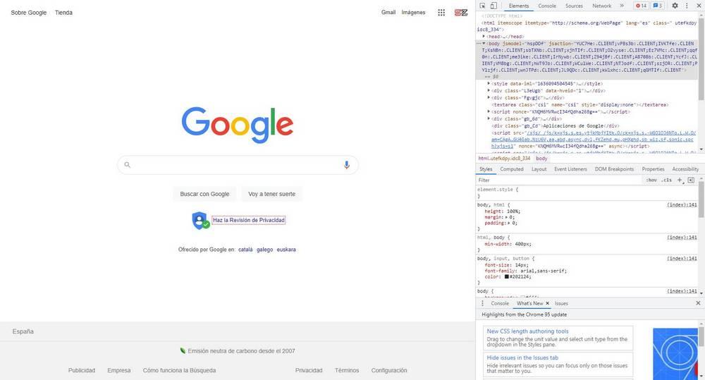 Google Chrome – Web como en el móvil 1