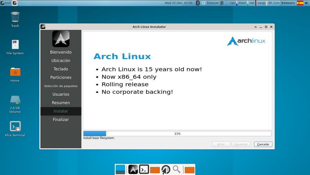 Calam Arch Linux - 10
