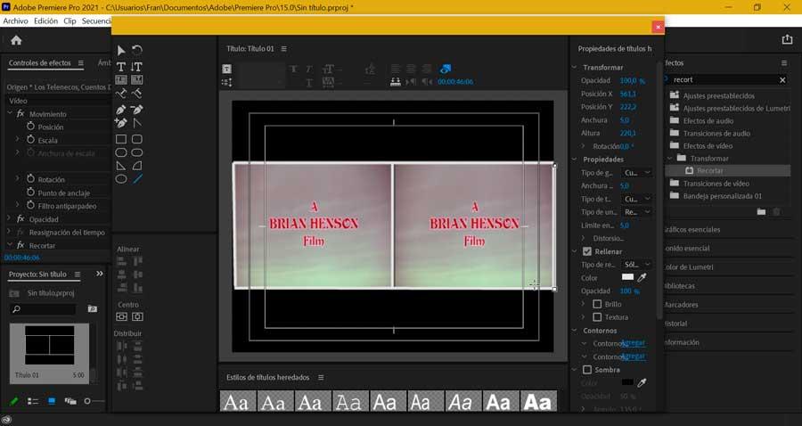 Prömiyer editar bordes de los vídeos