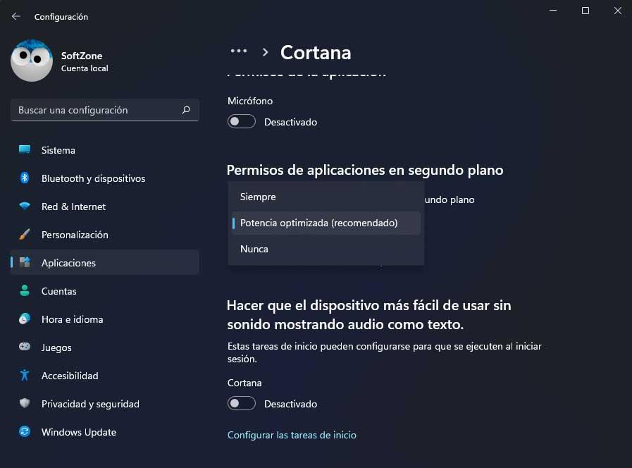Cortana windows 11