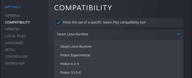 proton linux steam