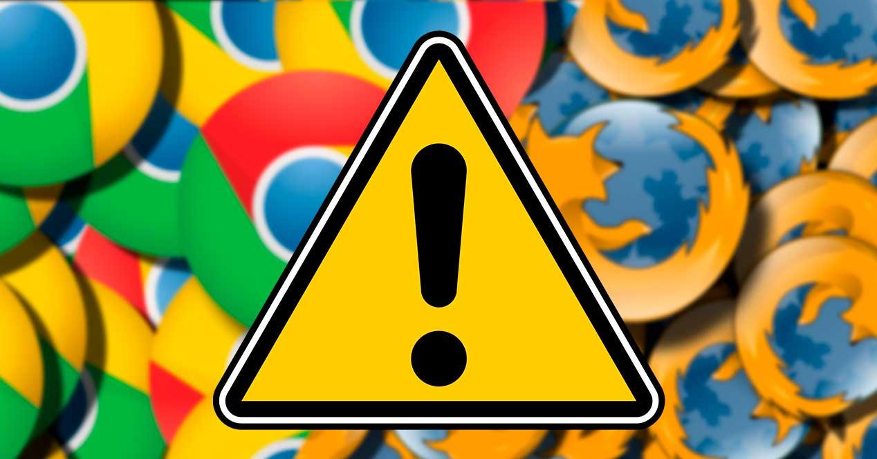 Error Chrome Firefox