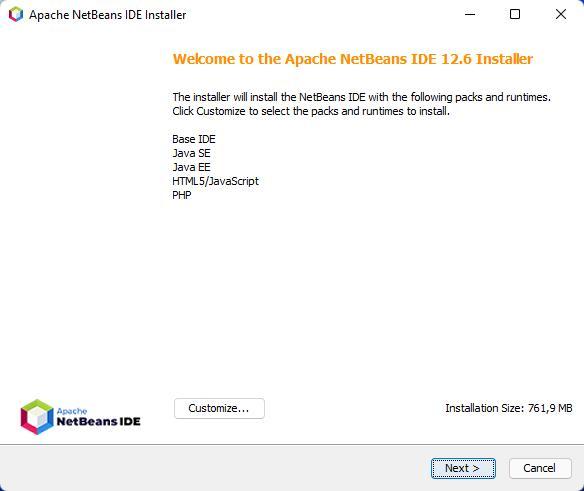 Instalación NetBeans en Windows - 1
