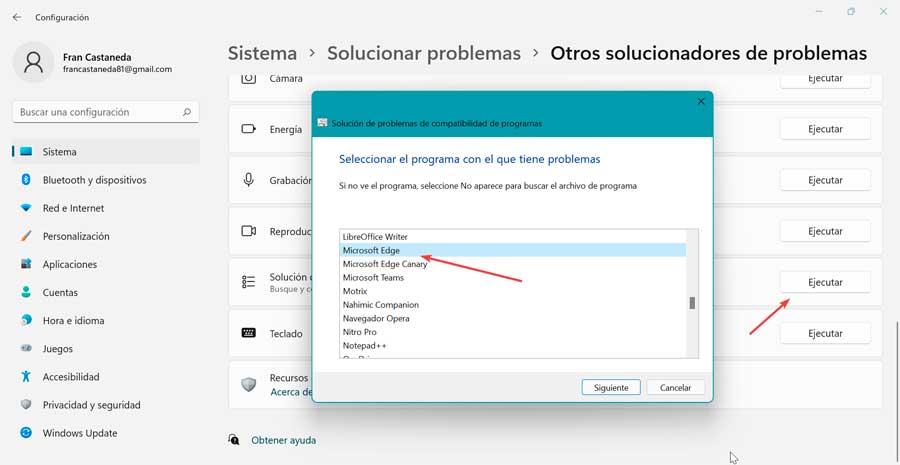 Solução de problemas de compatibilidade no Windows 11