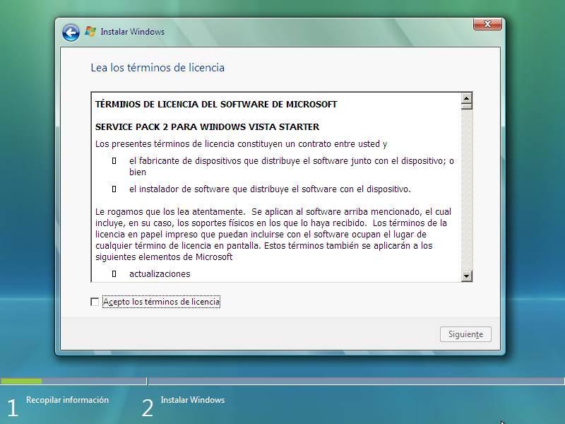 Instalar Windows Vista - 4