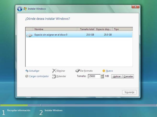 Instalar Windows Vista - 8