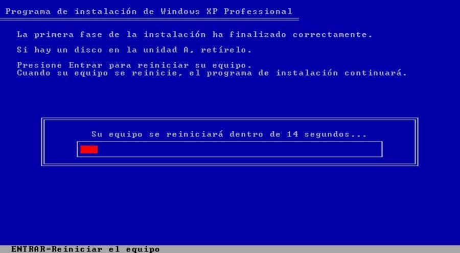 Instalar Windows XP - 15