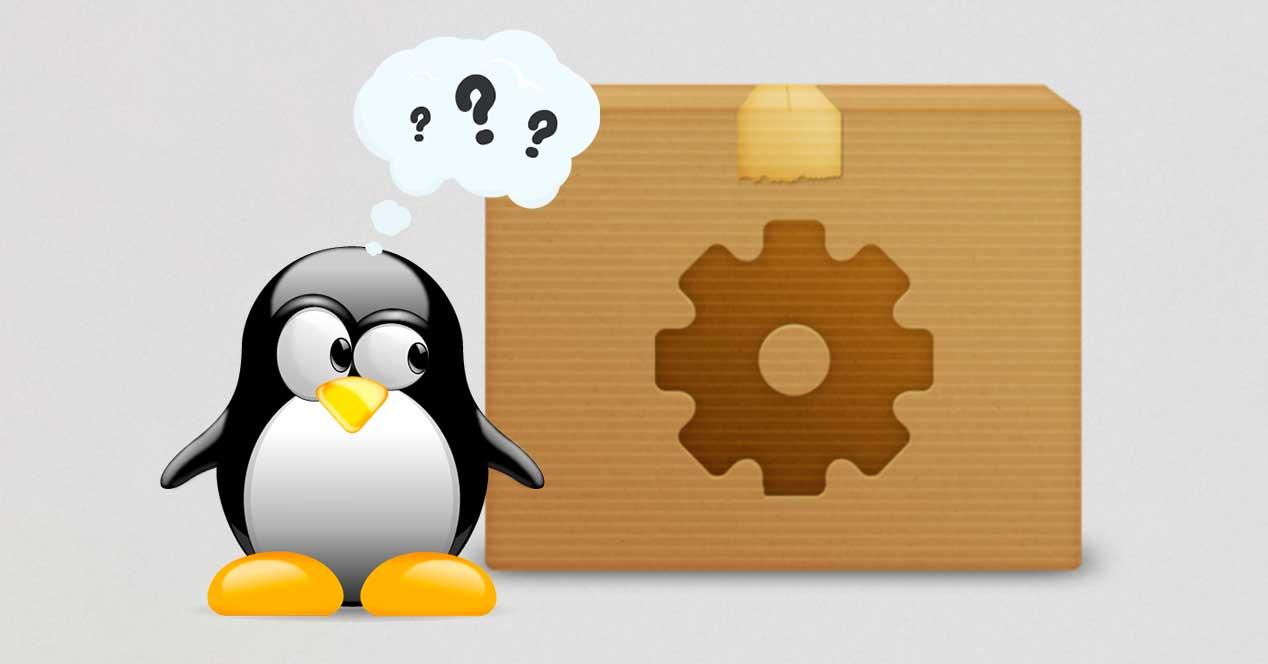 Linux paquete file