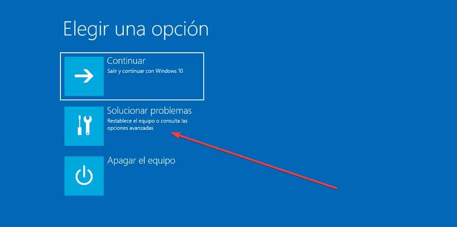 Solucionar problemas de Windows