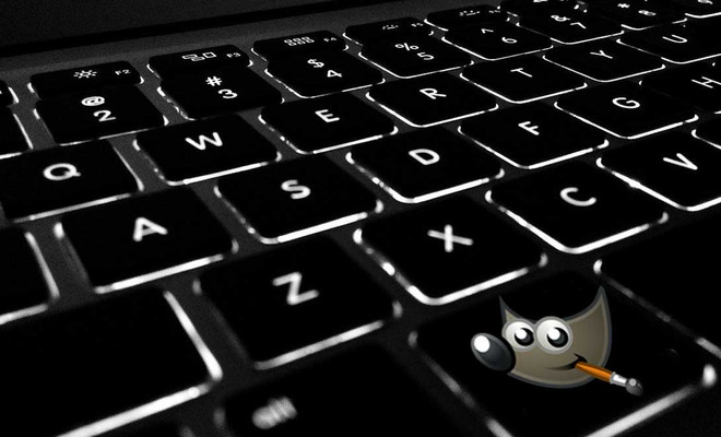 teclado gimp logo
