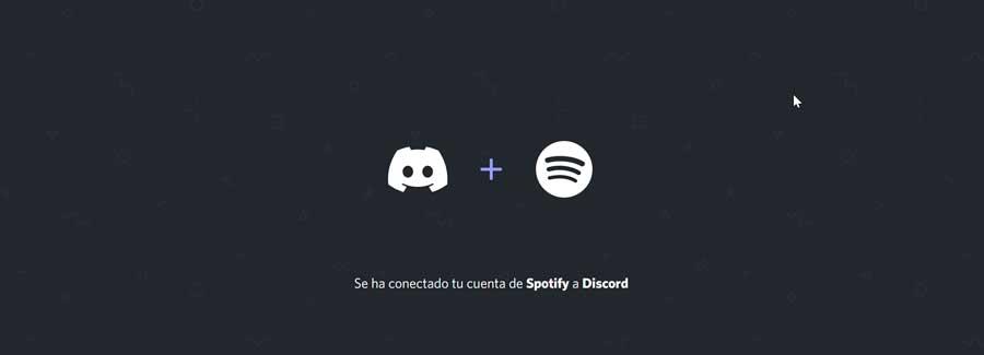 Se ha conectado tu cuenta de Spotify a Discord