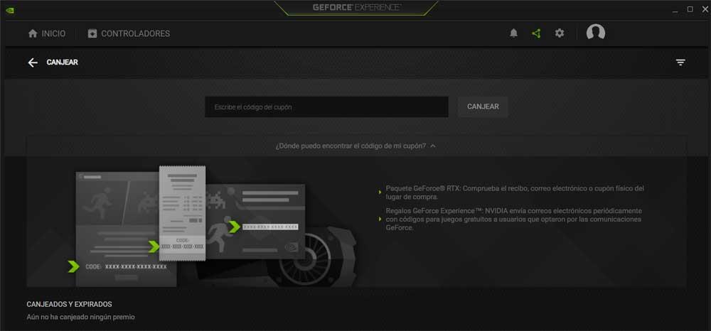 nvidia geforce experience cupones