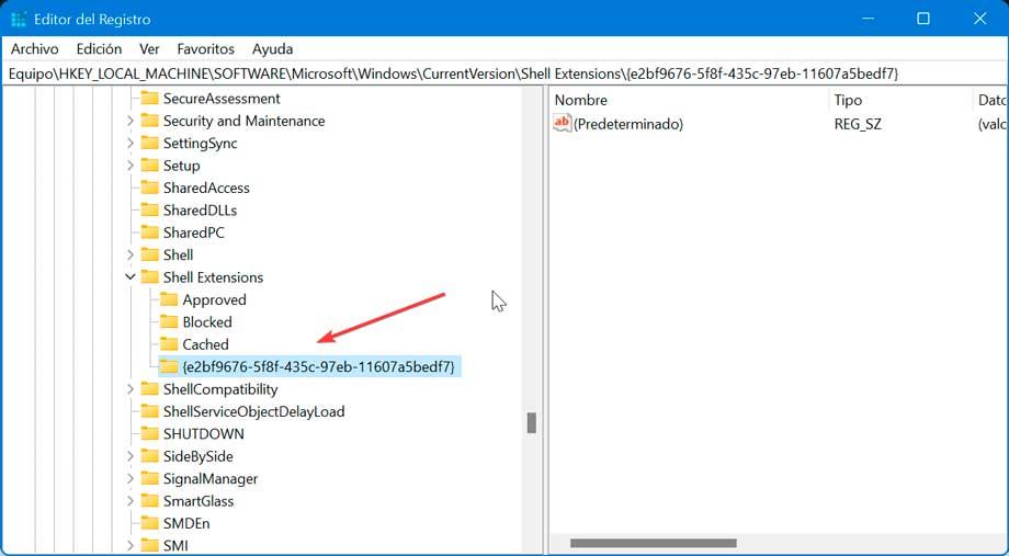 Opret clave-registrering til Windows 11