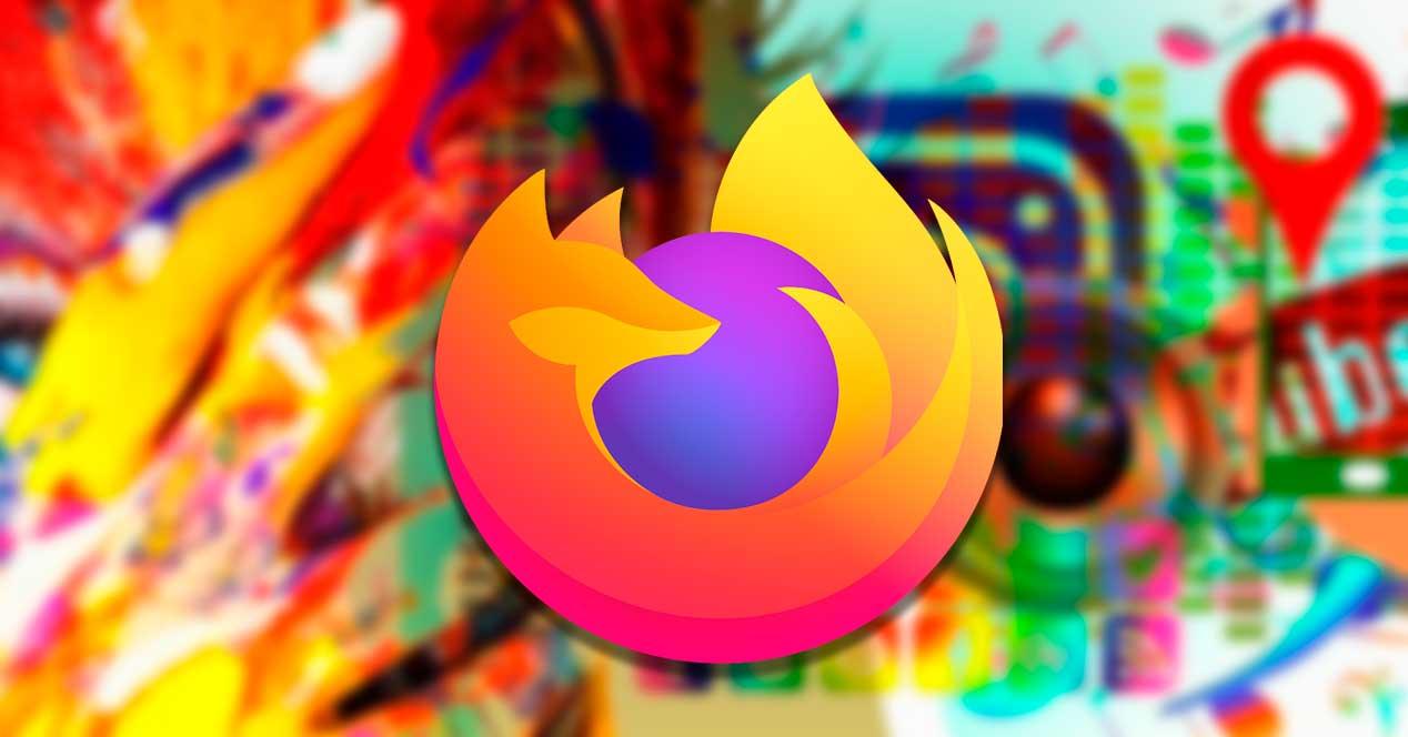 Extensiones de fotos, música y vídeos para Mozilla Firefox