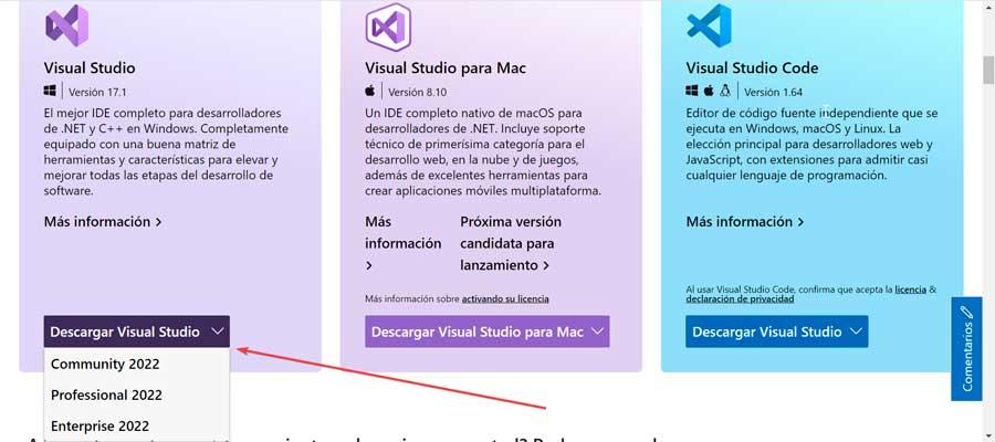 Ladda ner Visual Studio